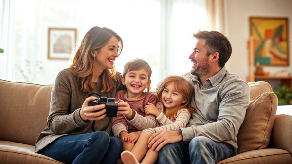 Immortalisez vos moments en famille avec un photographe à domicile